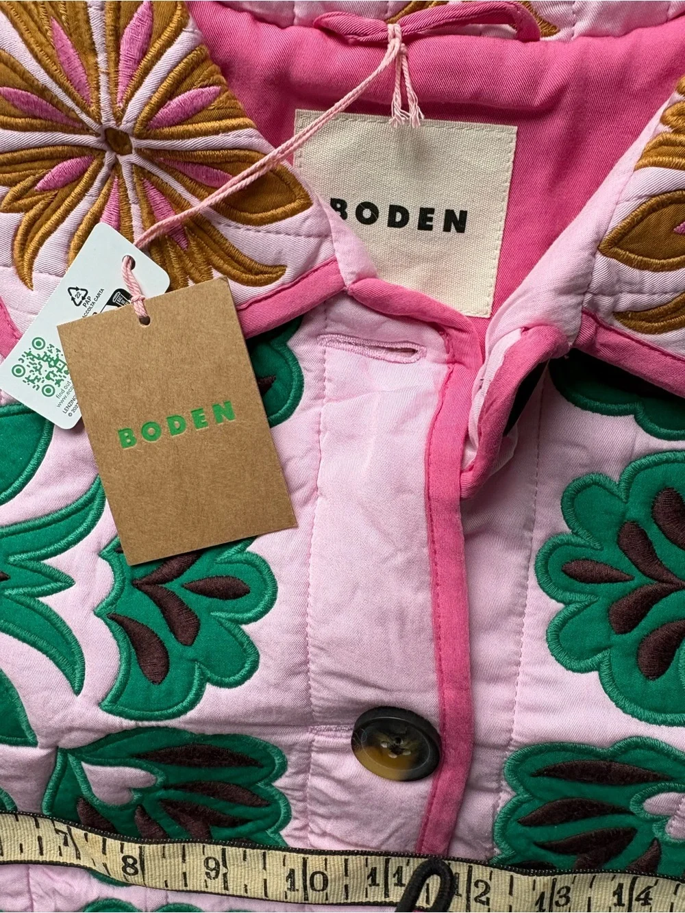 Boden jacket NWT 8 Fitzrovia embroidered jacket, gorgeous, classic - Picture 10 of 12